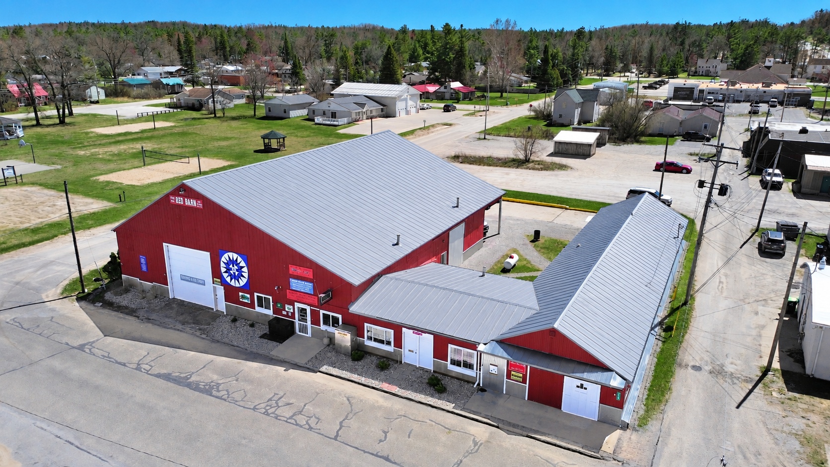 Au Sable River Tobacco facility in Mio Michigan