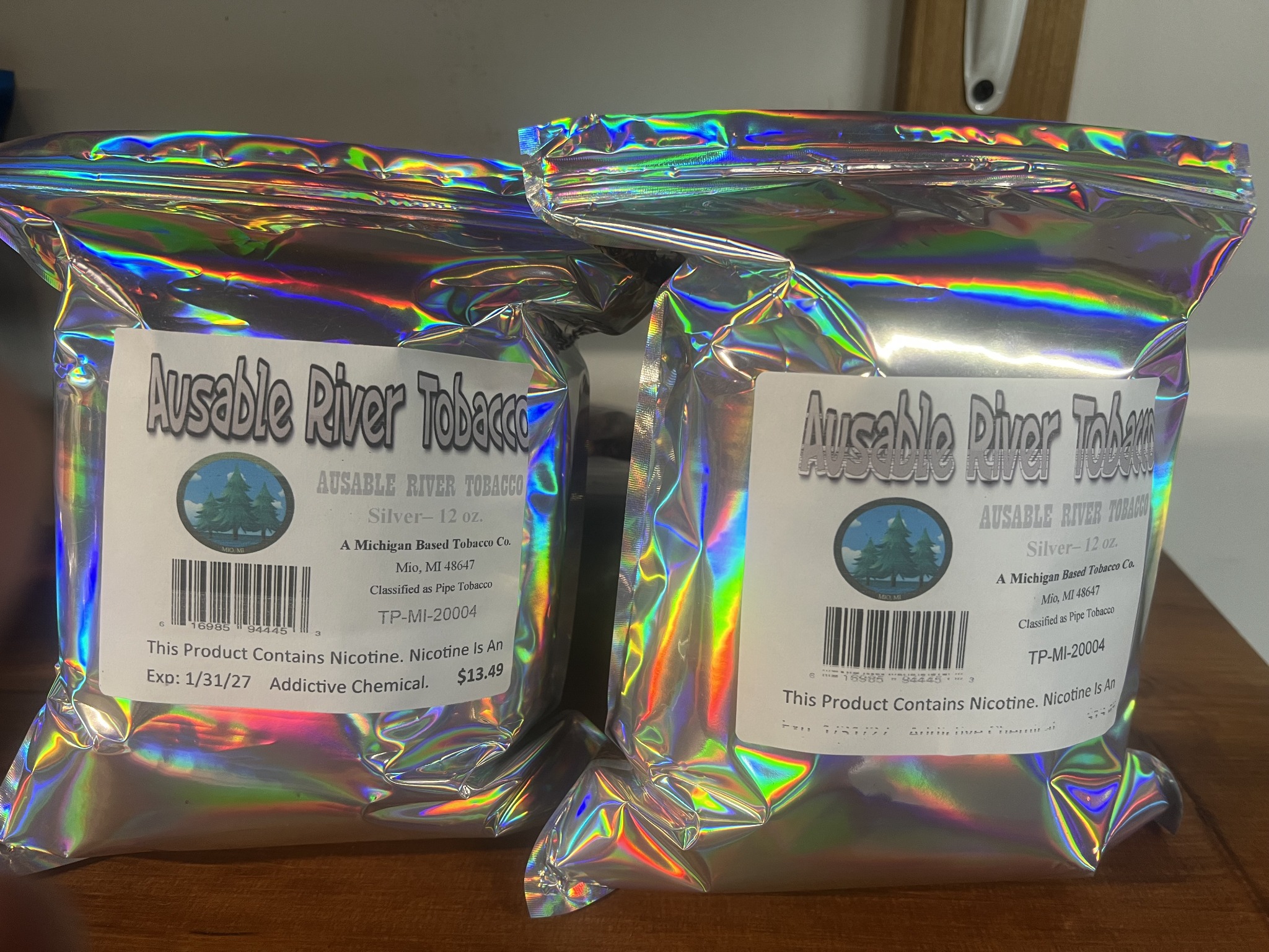 Au Sable River Tobacco 12 oz